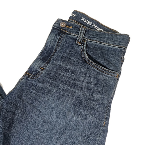 Wrangler Blue Straight Leg Jeans - Picture 2 of 10